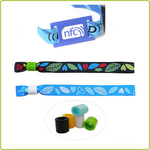 Disposable NFC Stretch Wristband For Festivals